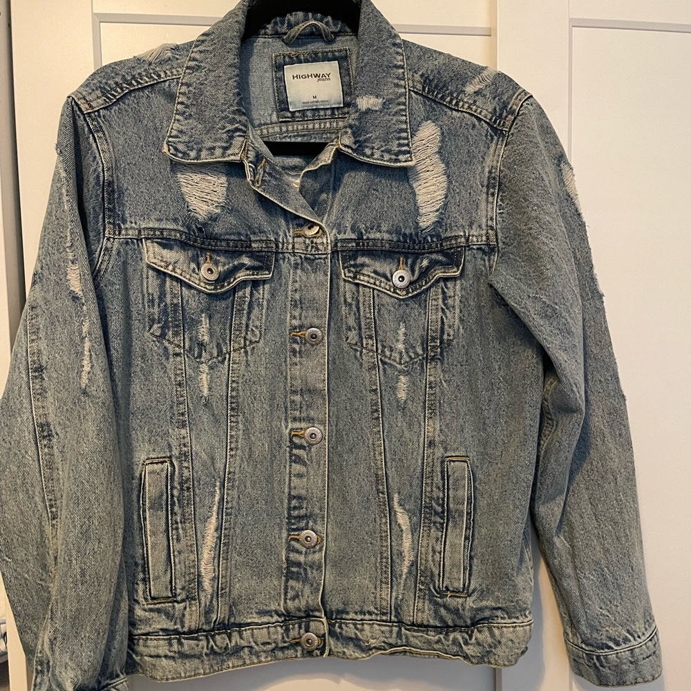 Denim Jacket. Highway jeans